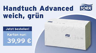 2 - lagig, besonders weich und saugfest, gruen